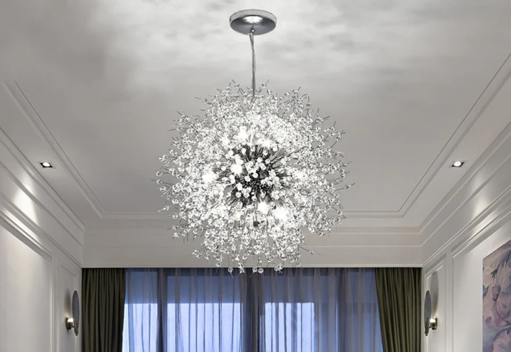 boho crystal chandelier